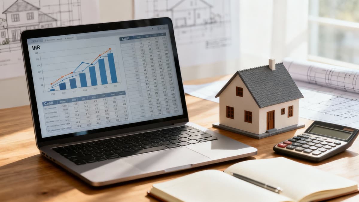Internal rate of return calculator real estate: IRR guide